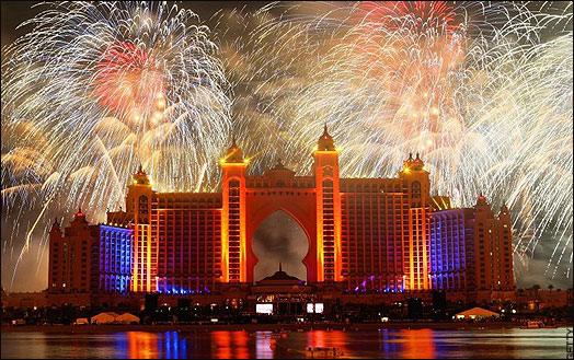 New Year Celebration at Atlantis Hotel