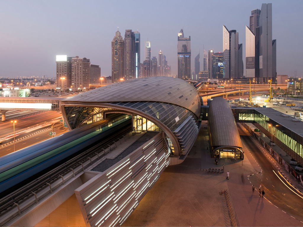 Dubai Metro station