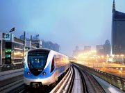 Dubai Metro on the go